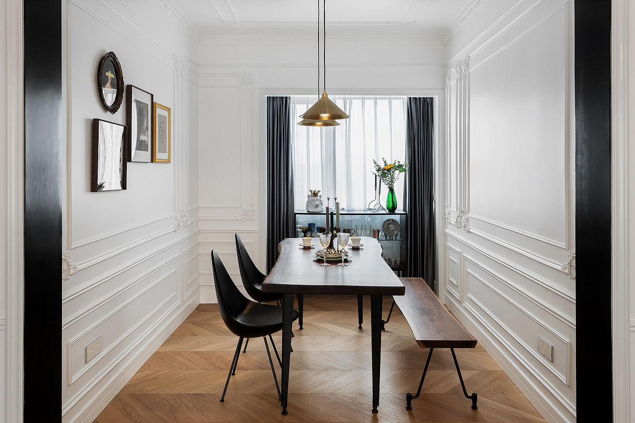 【作品】新桥恋人 | 120平小法式混搭轻复古（图ZMjQ3MDMwMjI4） - 家装设计 - 站酷设计师涵瑜室内设计原创素材 - 站酷ZCOOL