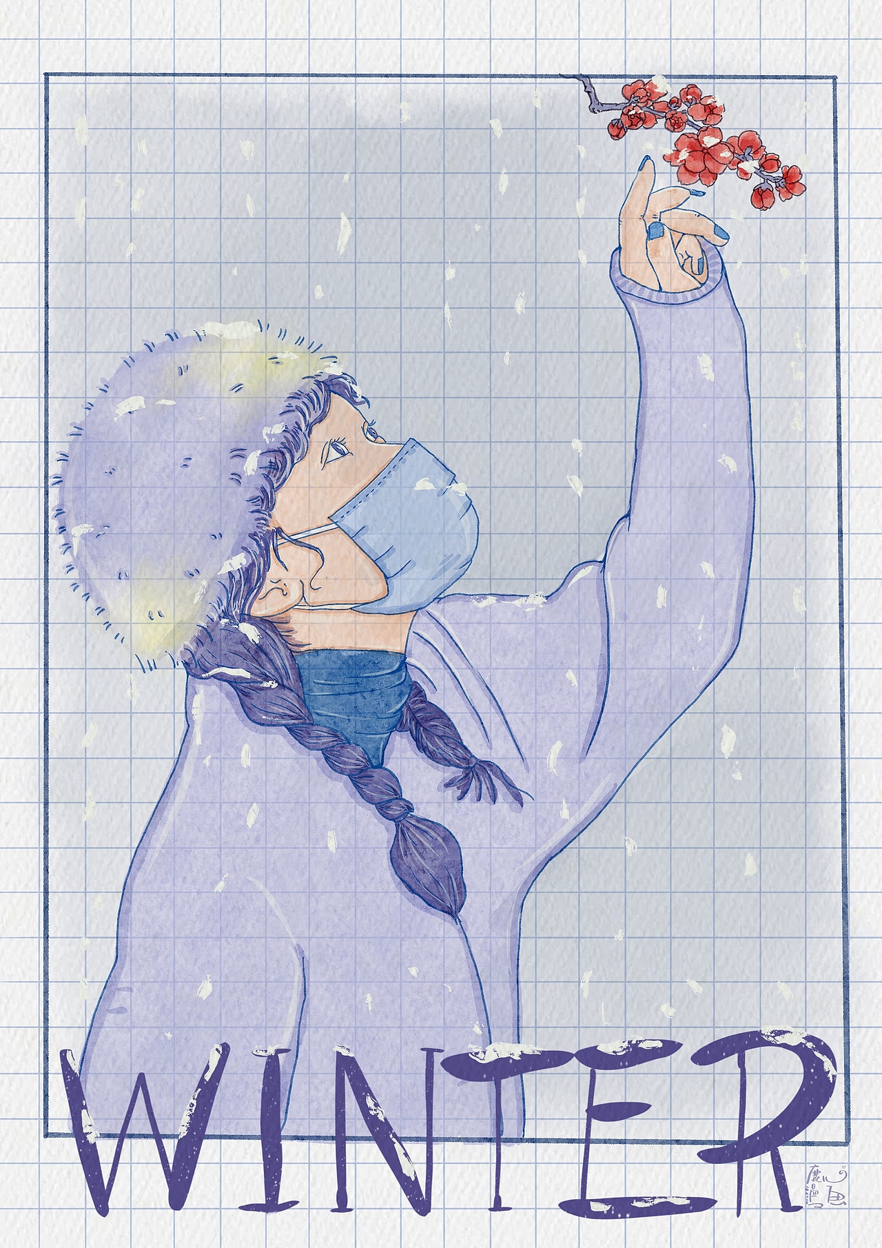 被疫情偷走的那几年（图ZMzA5ODQ4MjE2） - 宣传物料 - 站酷设计师鹿儿漫画原创素材 - 站酷ZCOOL