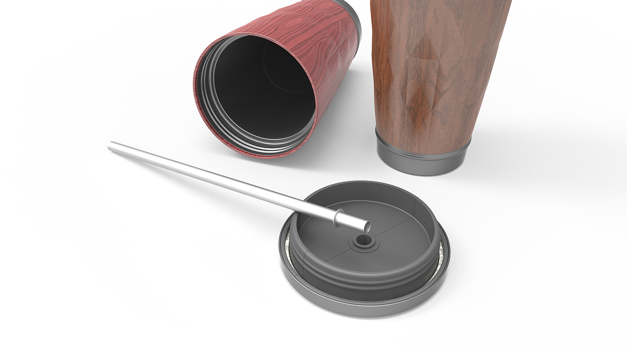 星巴克杯子木纹练手