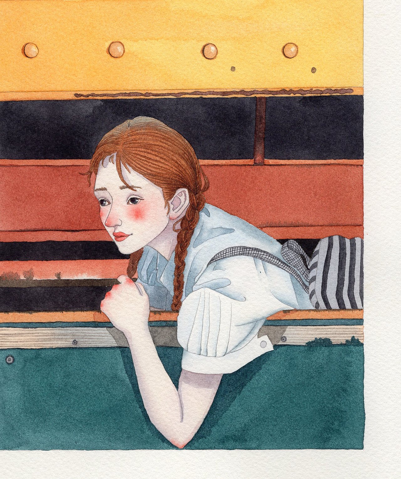水彩练习（图ZMTI5ODQ4ODQ0） - 商业插画 - 站酷设计师小壹插画原创素材 - 站酷ZCOOL