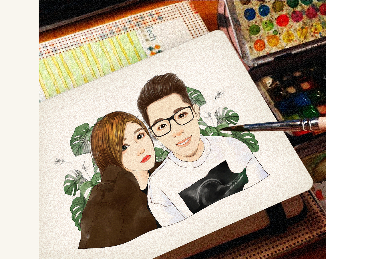 婚礼&日常小画（图ZMTUwNjg5NTAw） - 单幅漫画 - 站酷设计师阿花的画原创素材 - 站酷ZCOOL