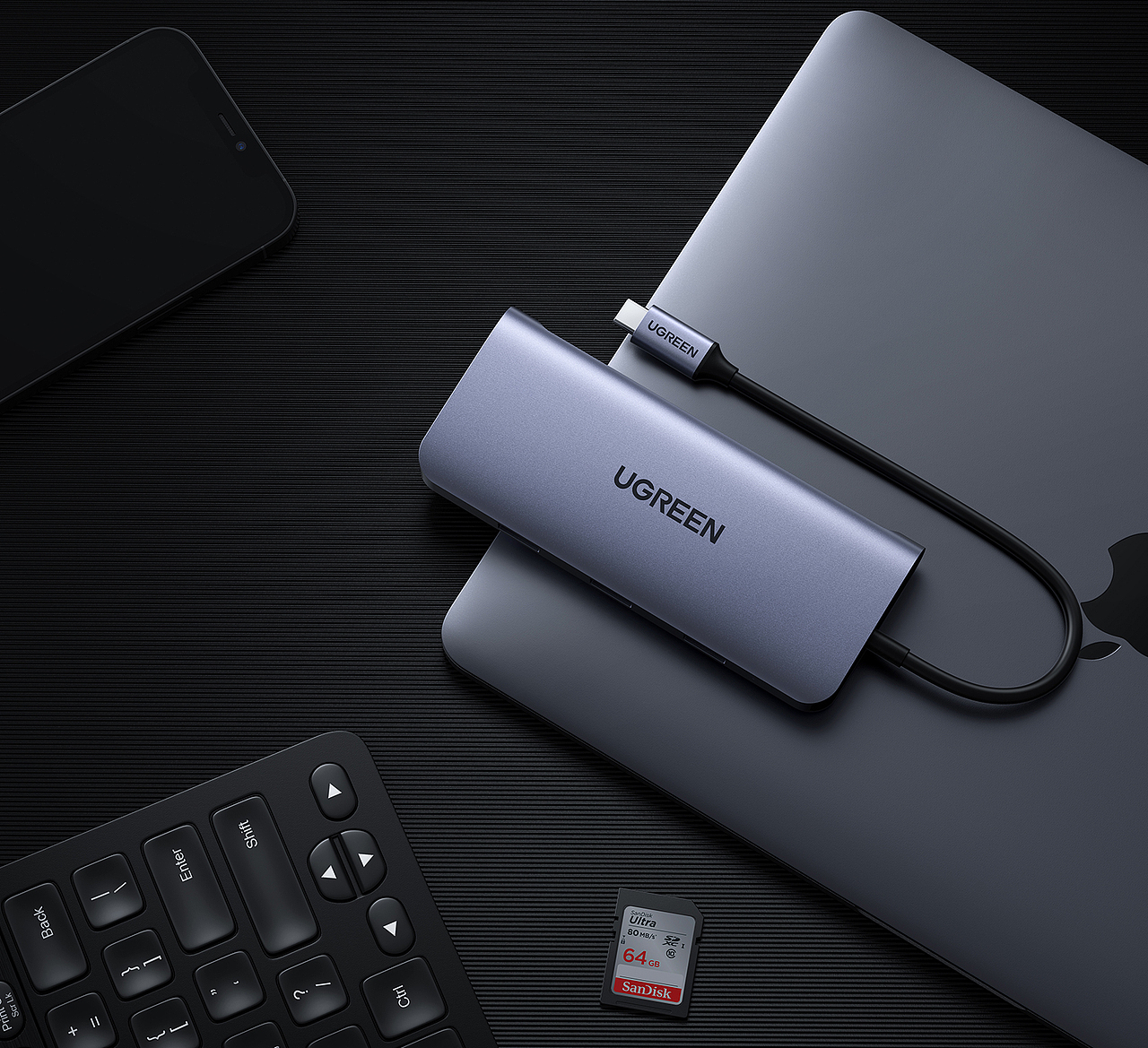 【产品渲染 - UGREEN 工作集 3 】