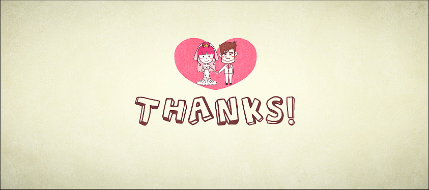 saillbaby的结婚动画~~