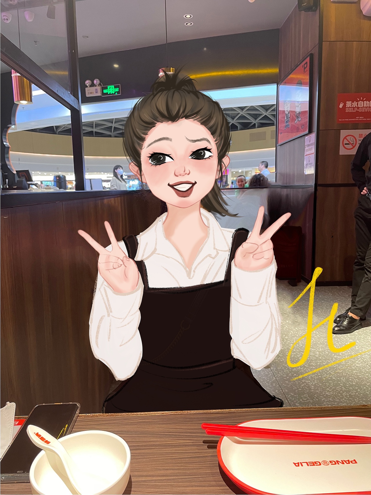 美少女当然是要每天都开心的[billd飘忽][billd飘忽]（图ZMzAyODUzODky） - 艺术插画 - 站酷设计师姜将原创素材 - 站酷ZCOOL
