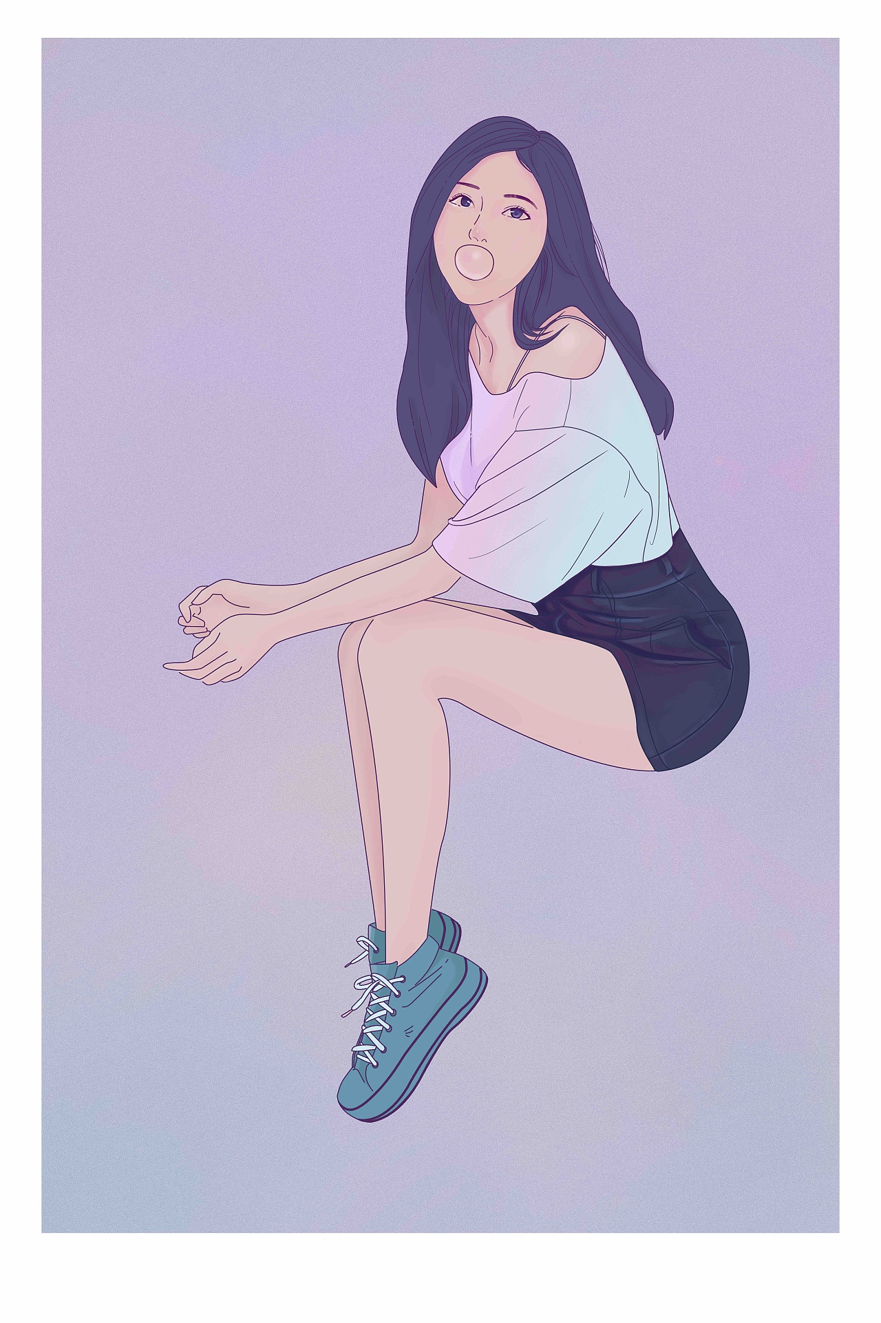 心中画 意中人【1】（图ZMTE5MjA3NzA4） - 创作习作 - 站酷设计师汪zhu华来了原创素材 - 站酷ZCOOL