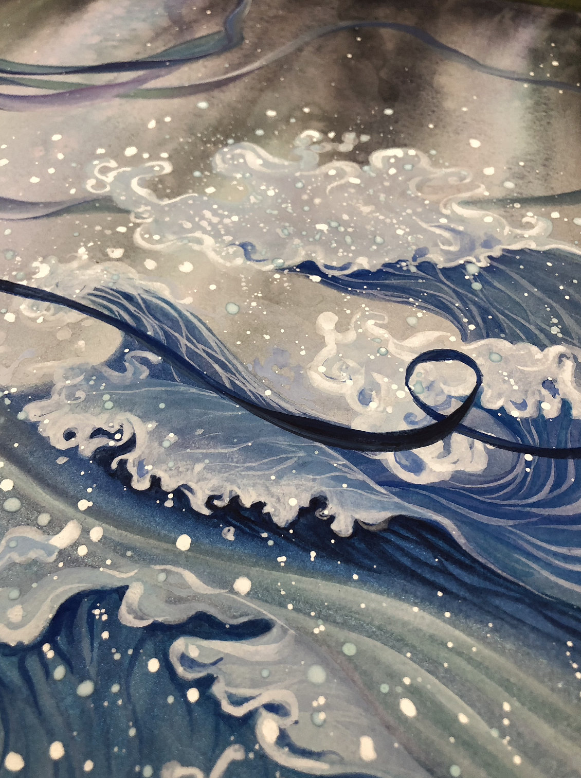 白树原创手绘山海经系列之夫诸