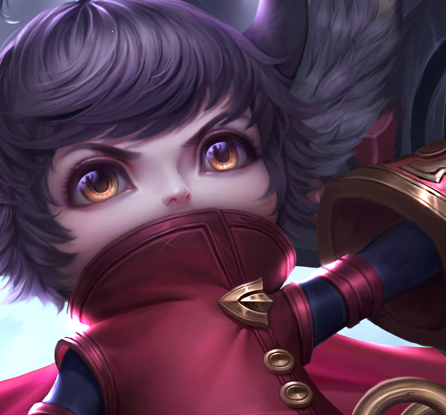 《王者荣耀》同人插画-李元芳