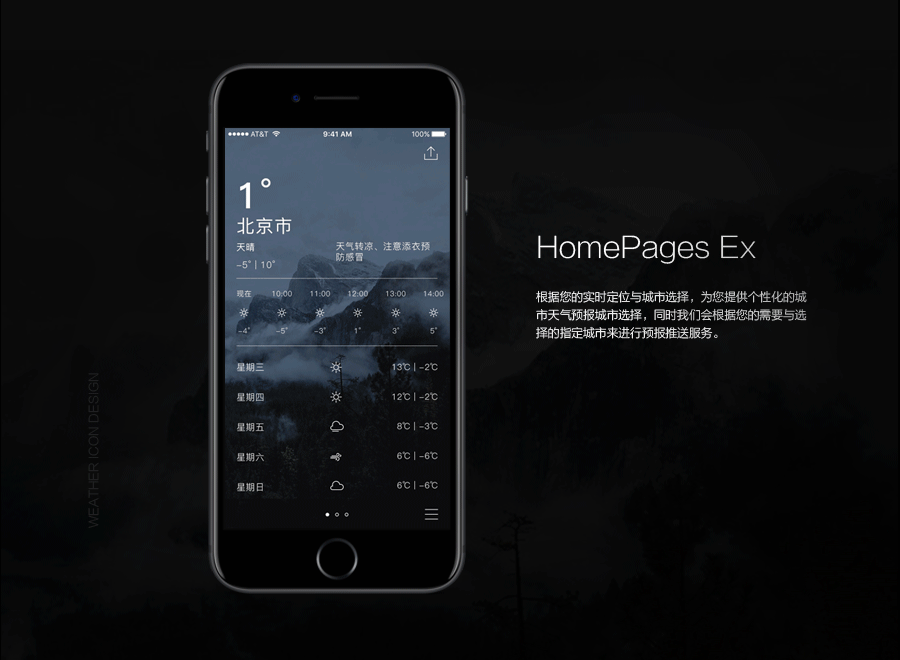 Weather Icon Concept Design - 天气类icon概念设计（图ZNjc0MTEwMTY=） - APP界面 - 站酷设计师Juntao原创素材 - 站酷ZCOOL