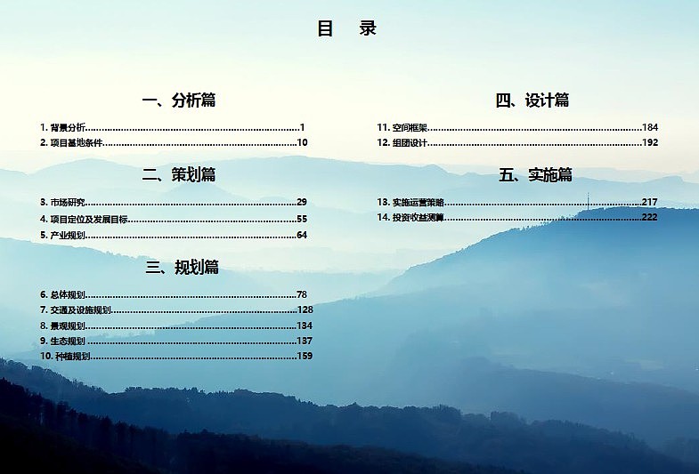 成都山地旅游规划设计/温泉旅游/乡村旅游/体育旅游