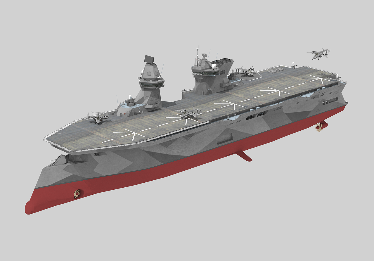 未来两栖攻击舰概念