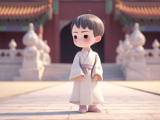 Ai绘画|汉服人偶