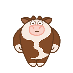 牛小吉和小白菜 表情包（图ZMjE5ODUwODI0） - 网络表情 - 站酷设计师OOPARK欧欧帕克原创素材 - 站酷ZCOOL