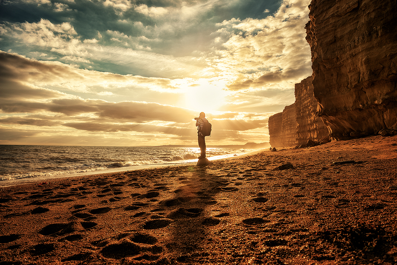 天边儿的太阳（图ZMTI1ODI0NjA=） - 风光摄影 - 站酷设计师安一然Roger原创素材 - 站酷ZCOOL