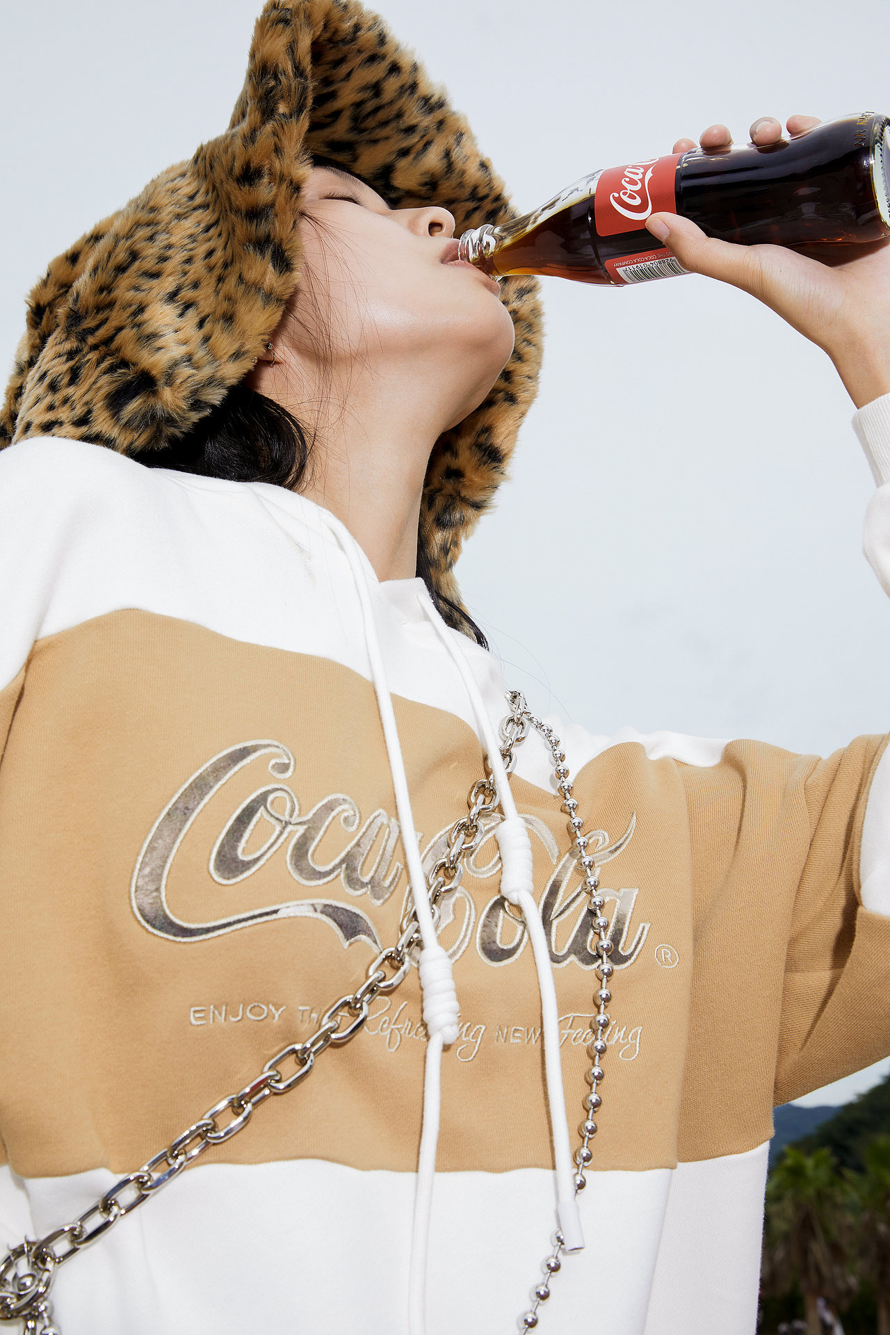 viyaniyaxcocacola联名形象片拍摄上