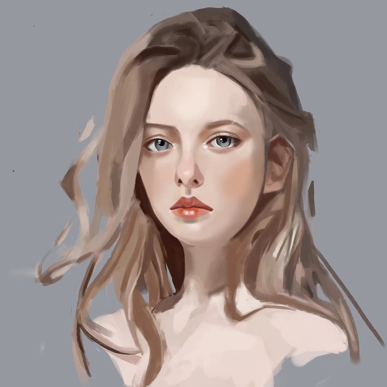 人头像绘画练习（图ZMTcyODM2NjU2） - 艺术插画 - 站酷设计师阿鬼兄原创素材 - 站酷ZCOOL