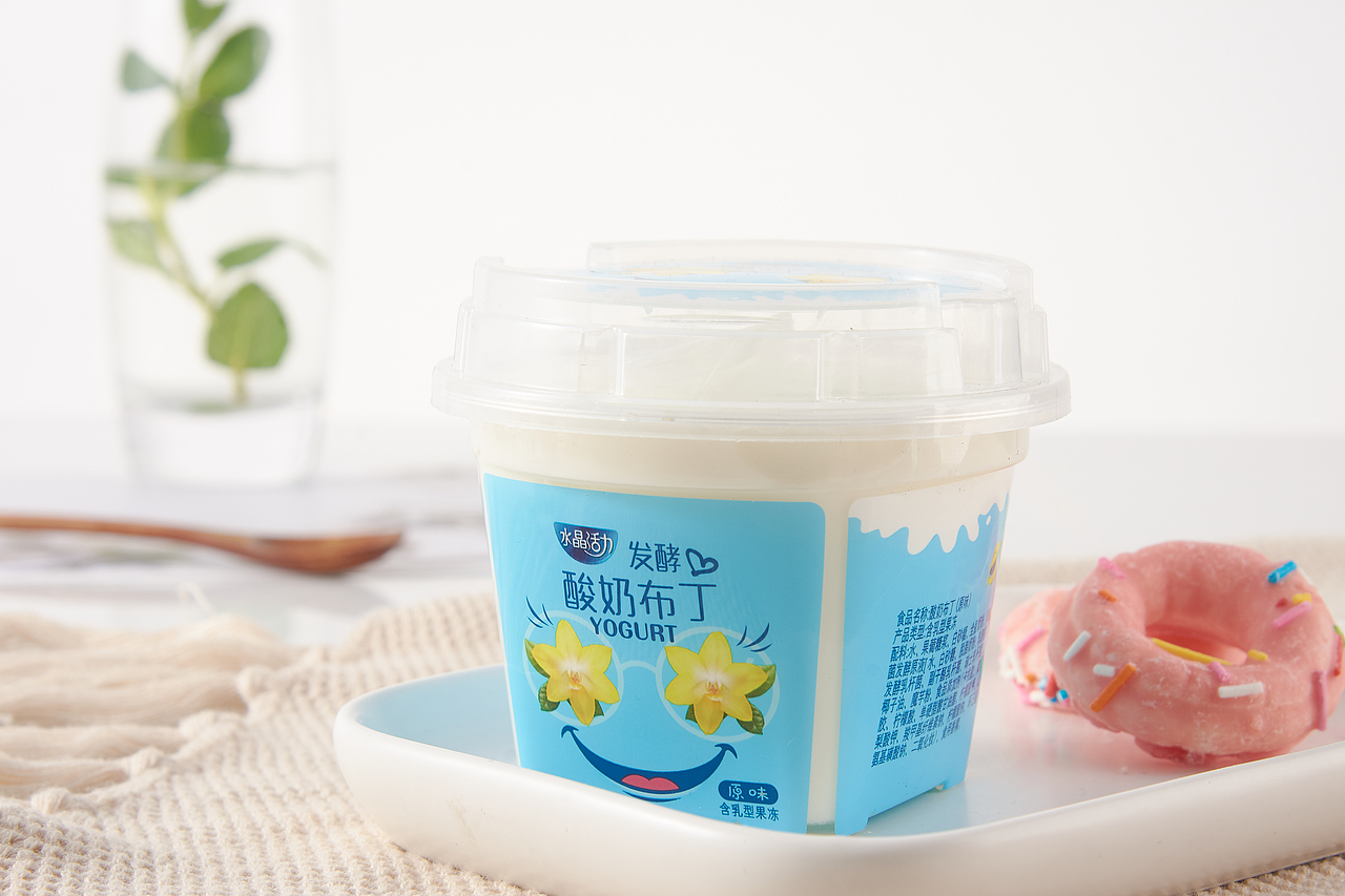酸奶布丁包装设计