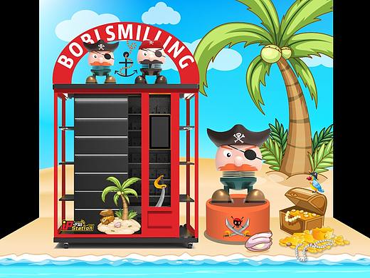 商场美陈场景平面设计图（个人主页-ZNTcxMjU0NTI=） - 展陈设计 - 站酷设计师小瓶盖20原创素材 - 站酷ZCOOL