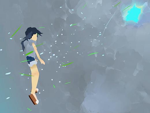 【Quillustration】VR动画--天气之子