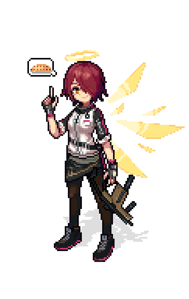 明日方舟像素图（图ZMTc1NDg0MTI4） - 像素画 - 站酷设计师菜鸡有人原创素材 - 站酷ZCOOL