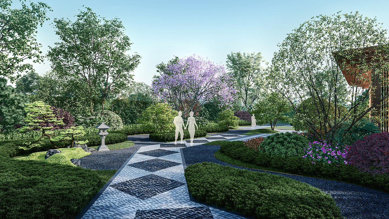 lumion示范区渲染效果图(七)