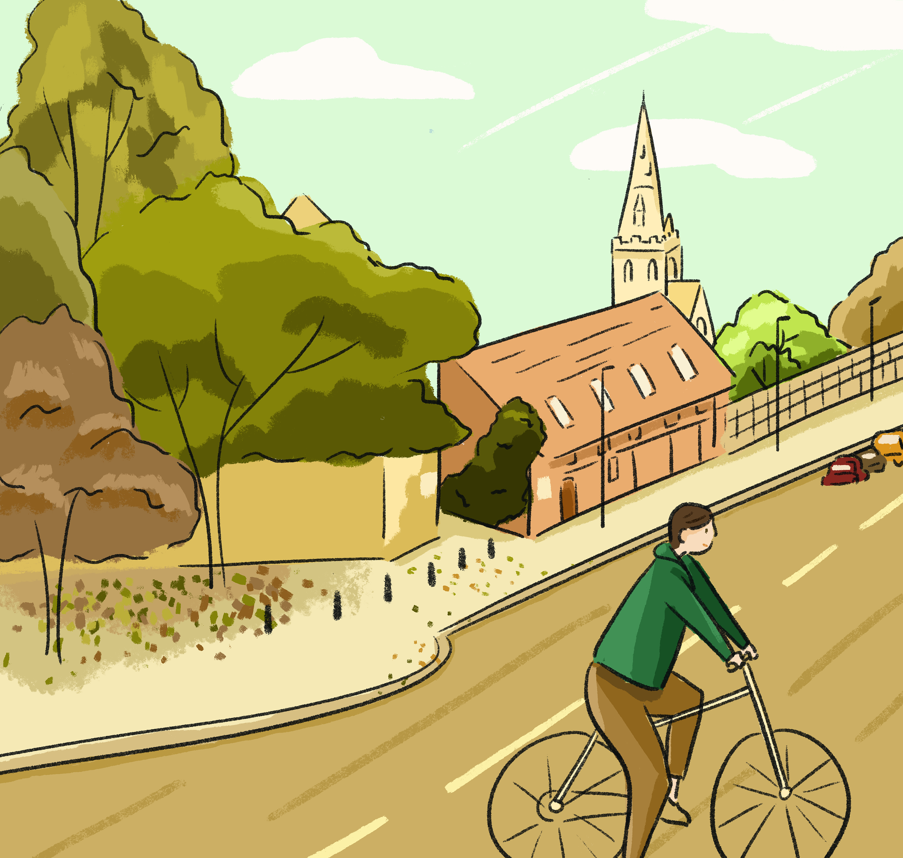 不管是白天还是黑夜,我们都要在路上,for happiness!