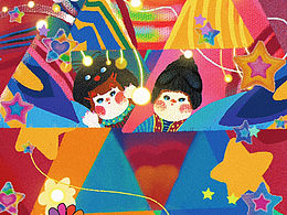 节日插画｜圣诞树