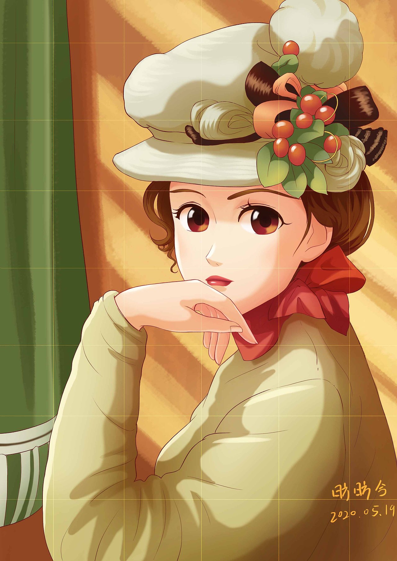 当油画变身二次元系列 2上海/插画师/3年前/54浏览昉昉兮