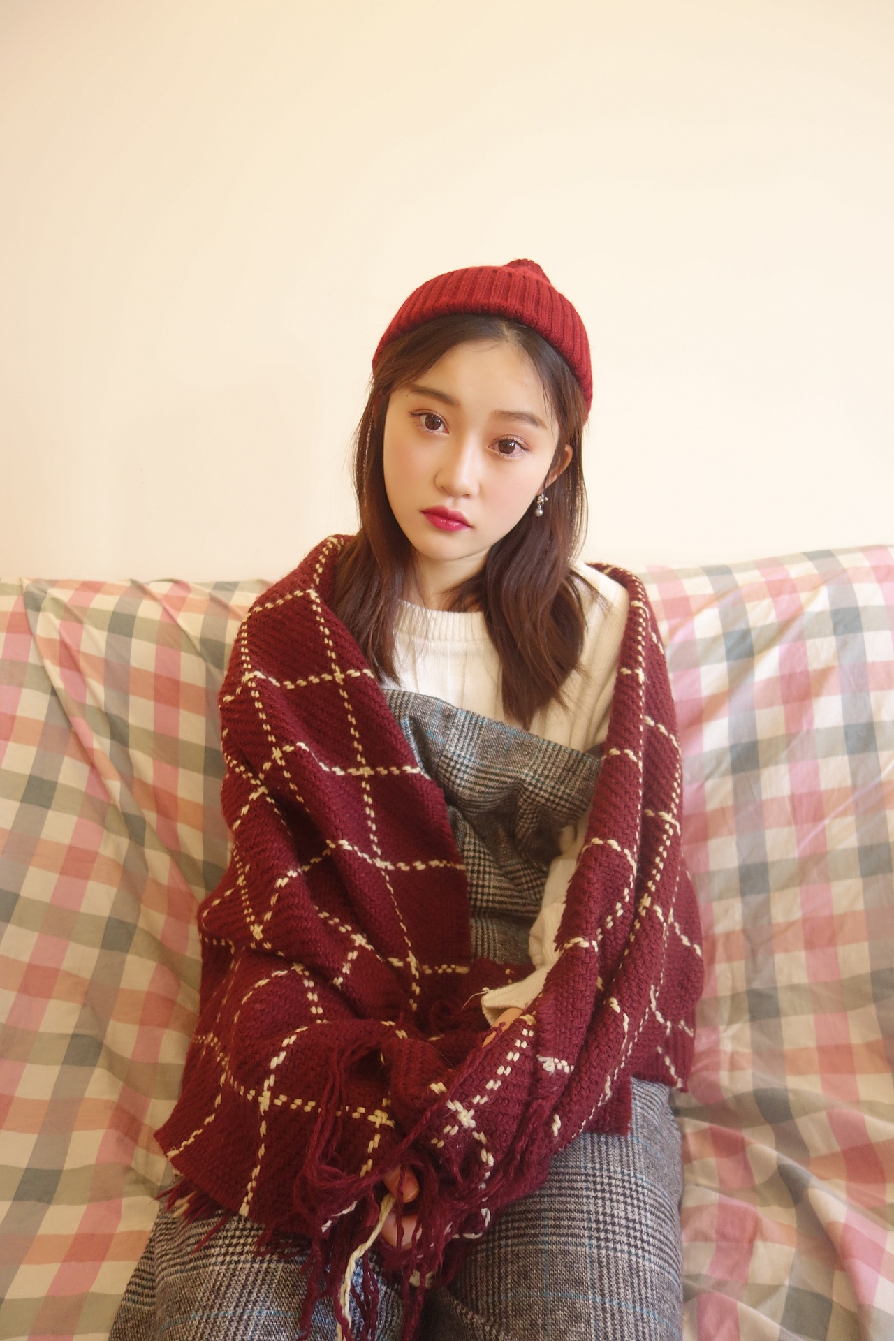 PS+LR调出暖色室内轻私房照片