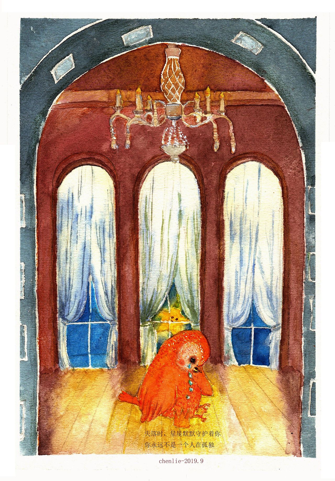 2019年插画合集（图ZMTkxNjY5Njg0） - 艺术插画 - 站酷设计师梦落落的插画小世原创素材 - 站酷ZCOOL