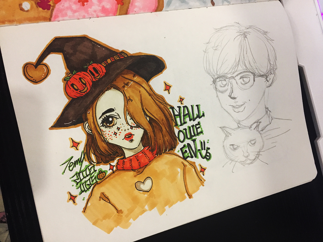 告别懒惰，9-10月部分练手绘画。（图ZNjIxMDIxODA=） - 创作习作 - 站酷设计师Jenny杰妮原创素材 - 站酷ZCOOL