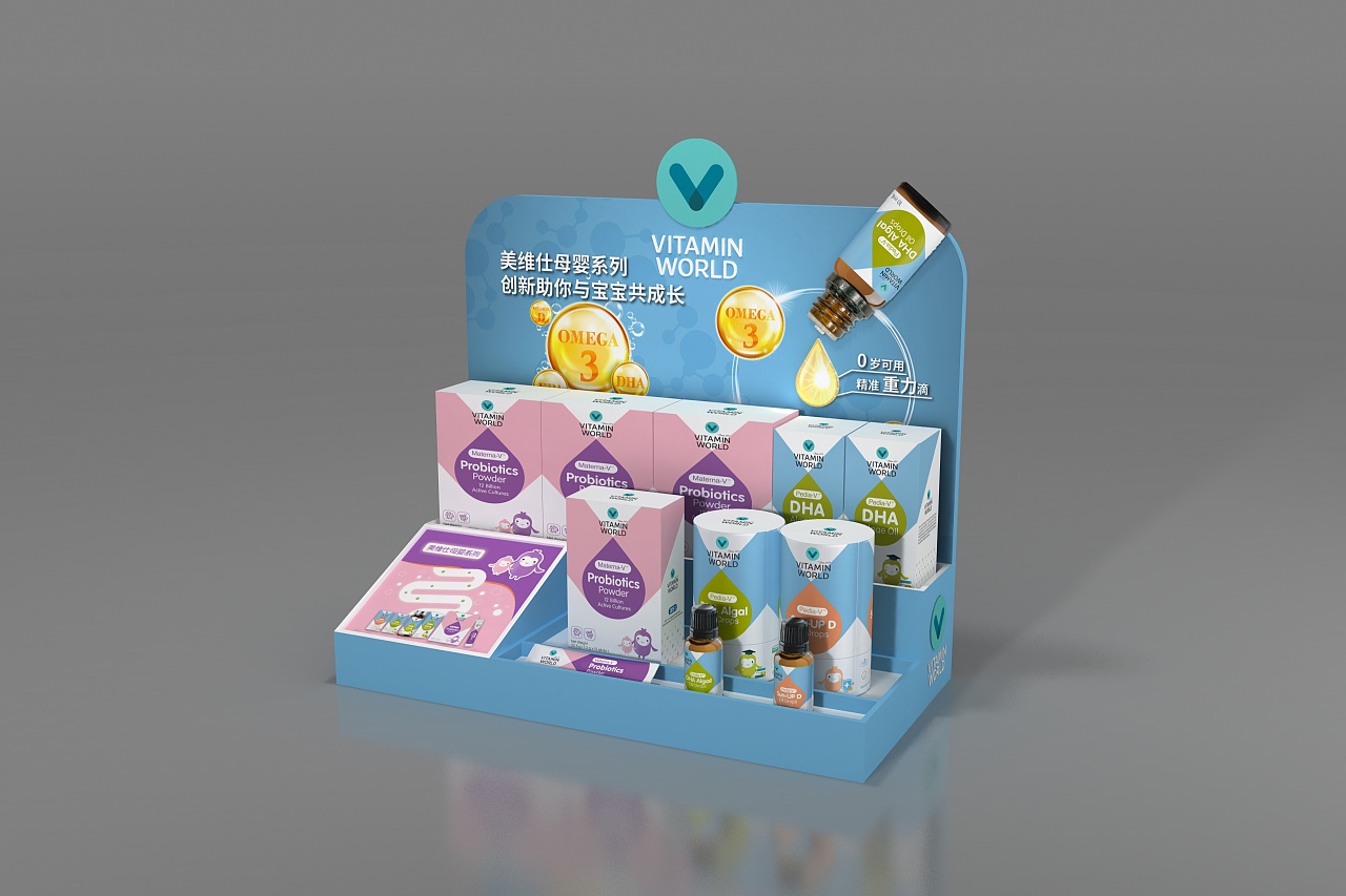 美维仕-桌面陈列架