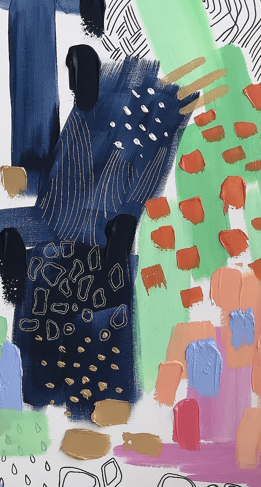 原创丙烯抽象画