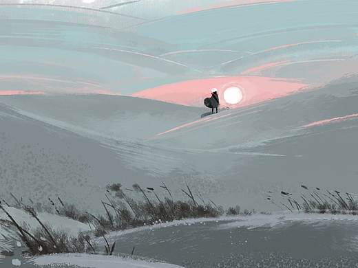 雪会一直下个不停