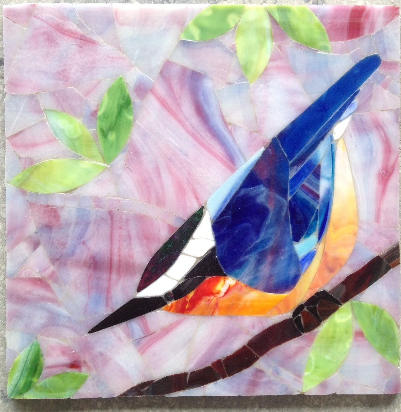 原创作品纯艺术绘画马赛克镶嵌工艺(手作)/186一粒微尘1匠心/镶嵌