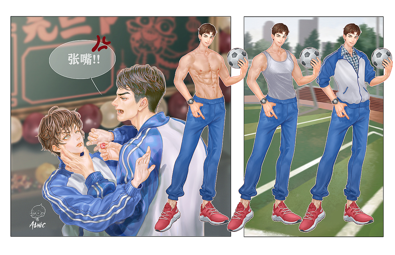 一些耽美委托（图ZMjk4NDA0ODgw） - 创作习作 - 站酷设计师alnic是草莓原创素材 - 站酷ZCOOL