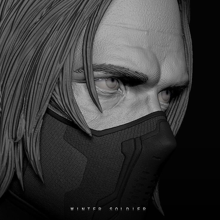 冬兵（图ZMTYxNDIxNzg0） - 人物/生物 - 站酷设计师李斌杰原创素材 - 站酷ZCOOL