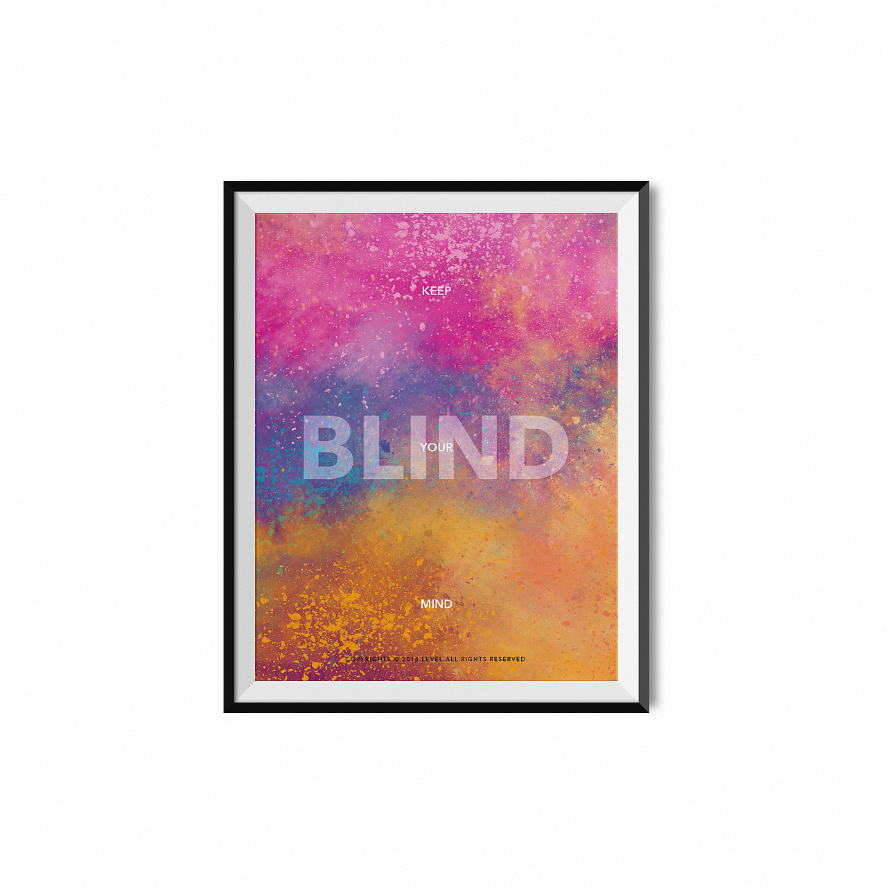 Blind/色彩 概念配色海报设计（图ZNTAxODMwMjQ=） - 海报 - 站酷设计师不周山原创素材 - 站酷ZCOOL