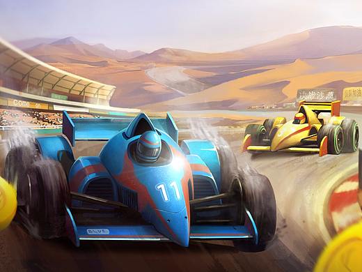 赛车游戏