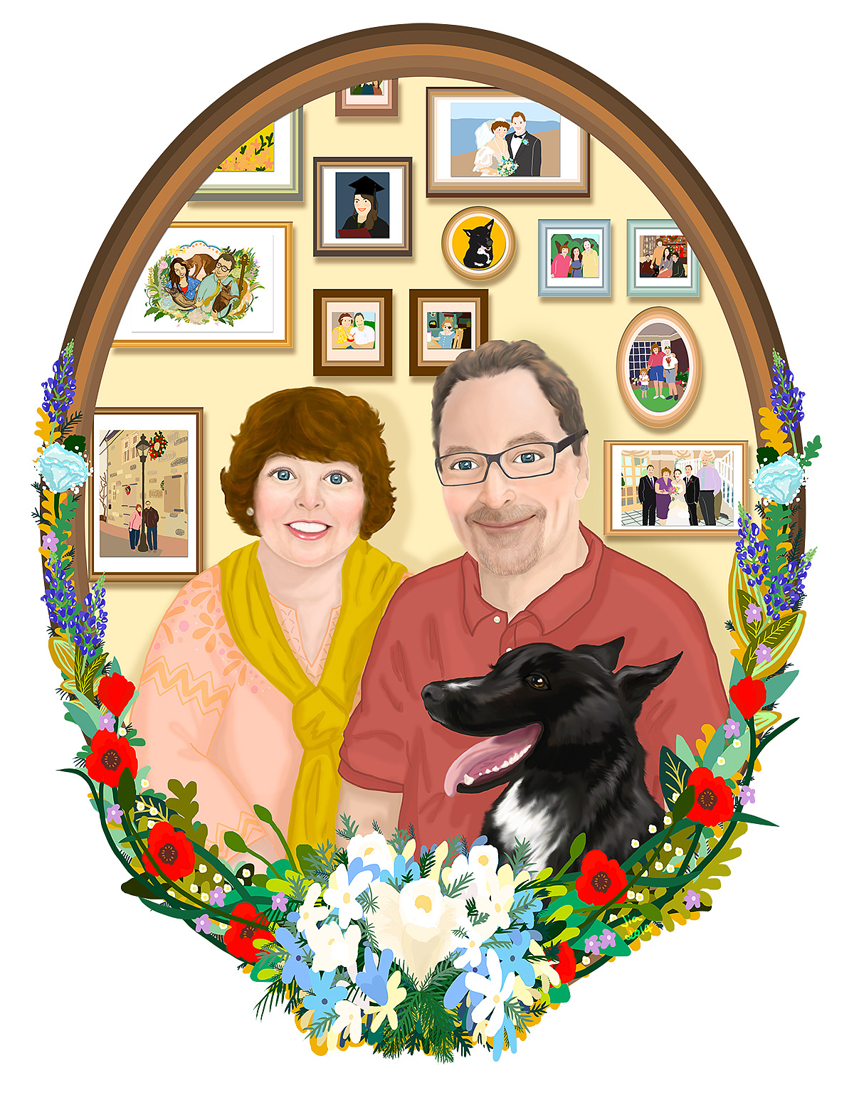 私人订制插画新作