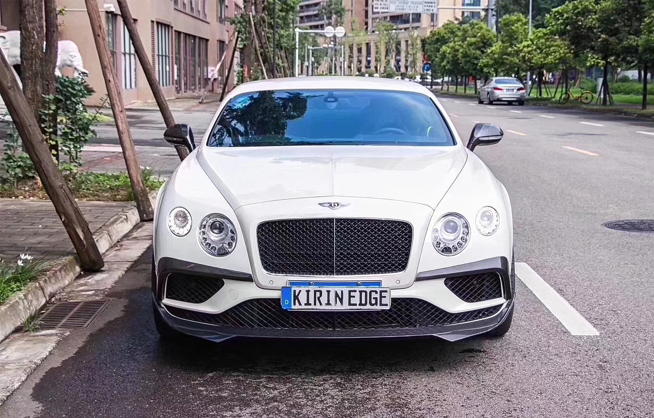 宾利欧陆gt改装startech包围前唇侧裙风刀带灯后唇尾翼