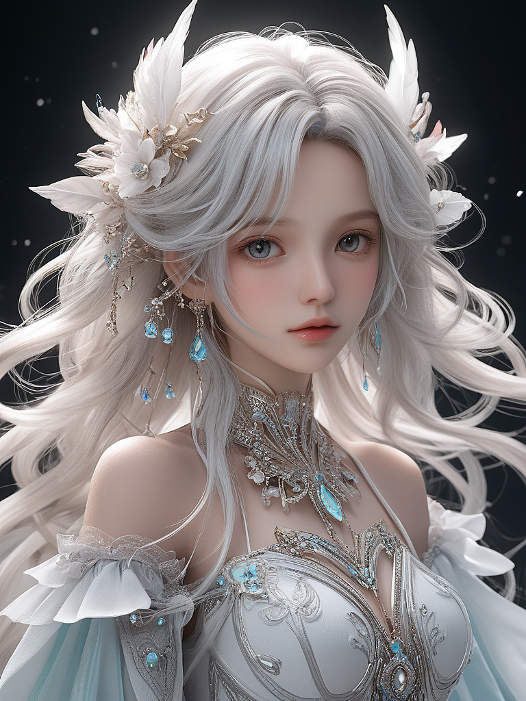 尼尔：机械纪元（图ZMzU1NzU4NjUy） - AI作品 - 站酷设计师薄一寒原创素材 - 站酷ZCOOL