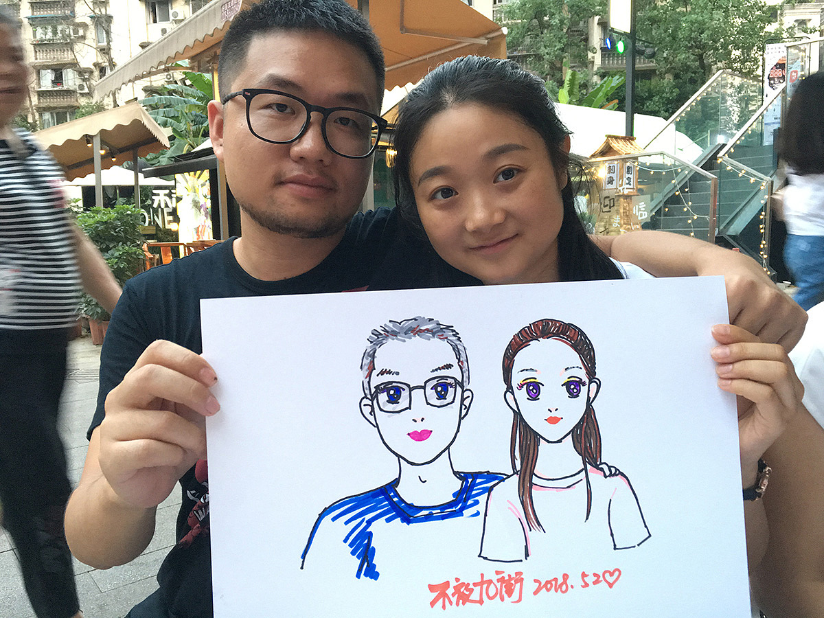 真人卡通漫畫（圖ZMTE1NDA3NTcy） - 繪畫 - 站酷設(shè)計(jì)師ninili原創(chuàng)素材 - 站酷ZCOOL