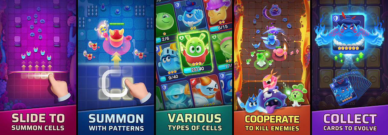 《Crazy cell》手机游戏研发美术小结（图ZMjg3OTI2NDQw） - 游戏原画 - 站酷设计师梁东东原创素材 - 站酷ZCOOL