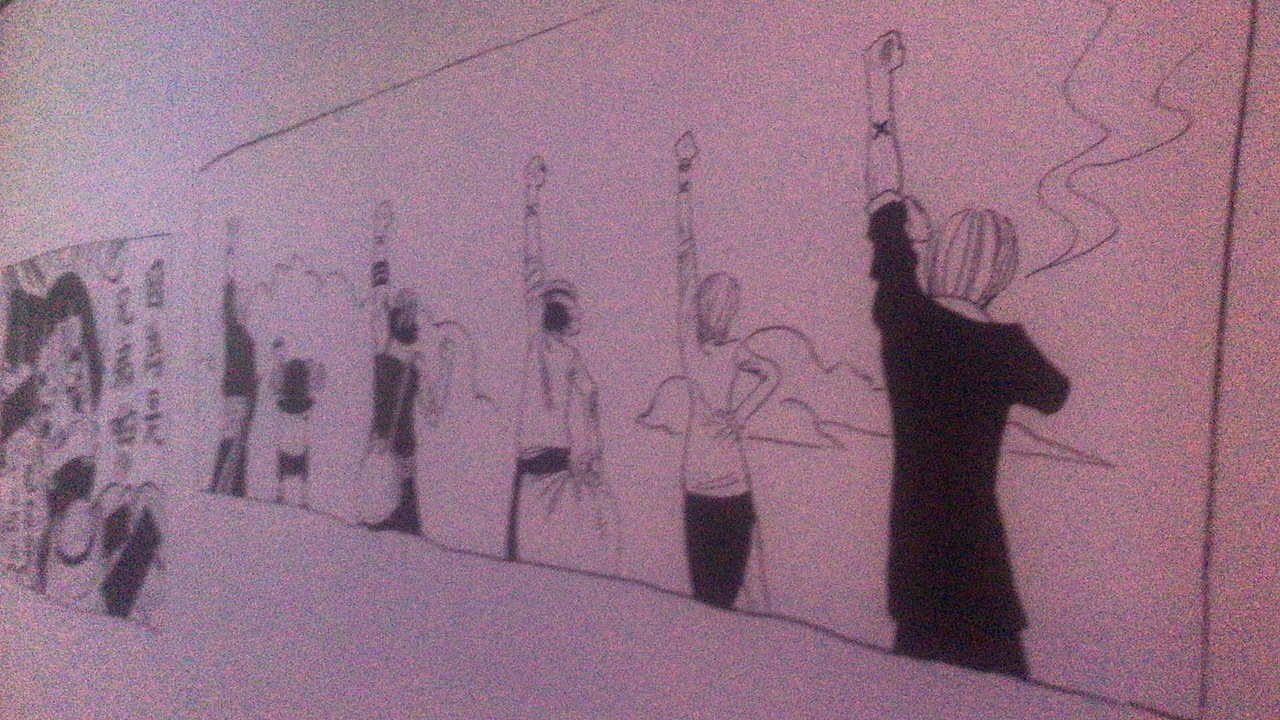 条件极差的环境下完成的海贼王主题墙绘 等（图ZMTYxMTg1NTUy） - 新锐潮流插画 - 站酷设计师百威大聖原创素材 - 站酷ZCOOL