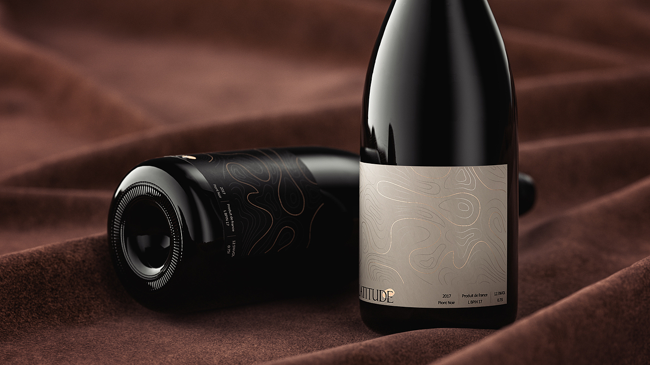 latitude-红酒渲染(c4d/octane)