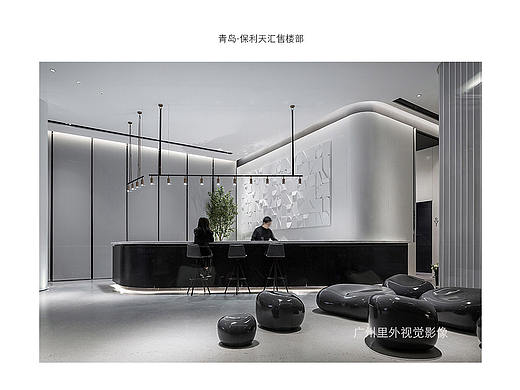 青岛-保利天汇售楼部（Jla设计）-室内空间摄影