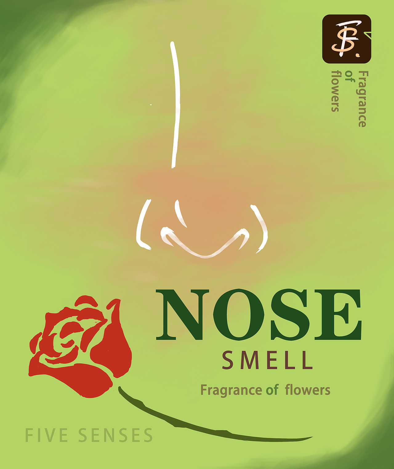 《five senses》- 五感对情绪影响|平面|海报|lanksen - 原创作品