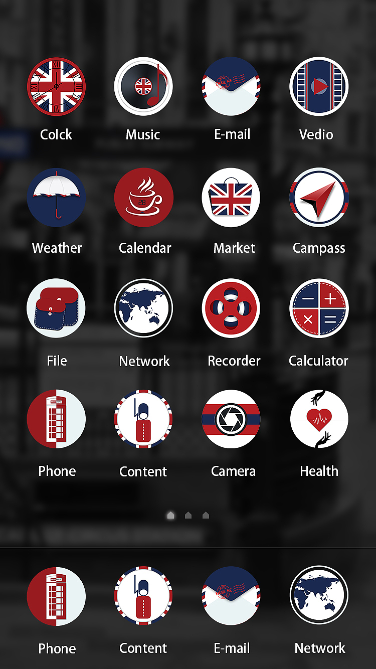 英伦主题icon（图ZNjA1NjgxNDQ=） - 图标 - 站酷设计师LEON廖原创素材 - 站酷ZCOOL