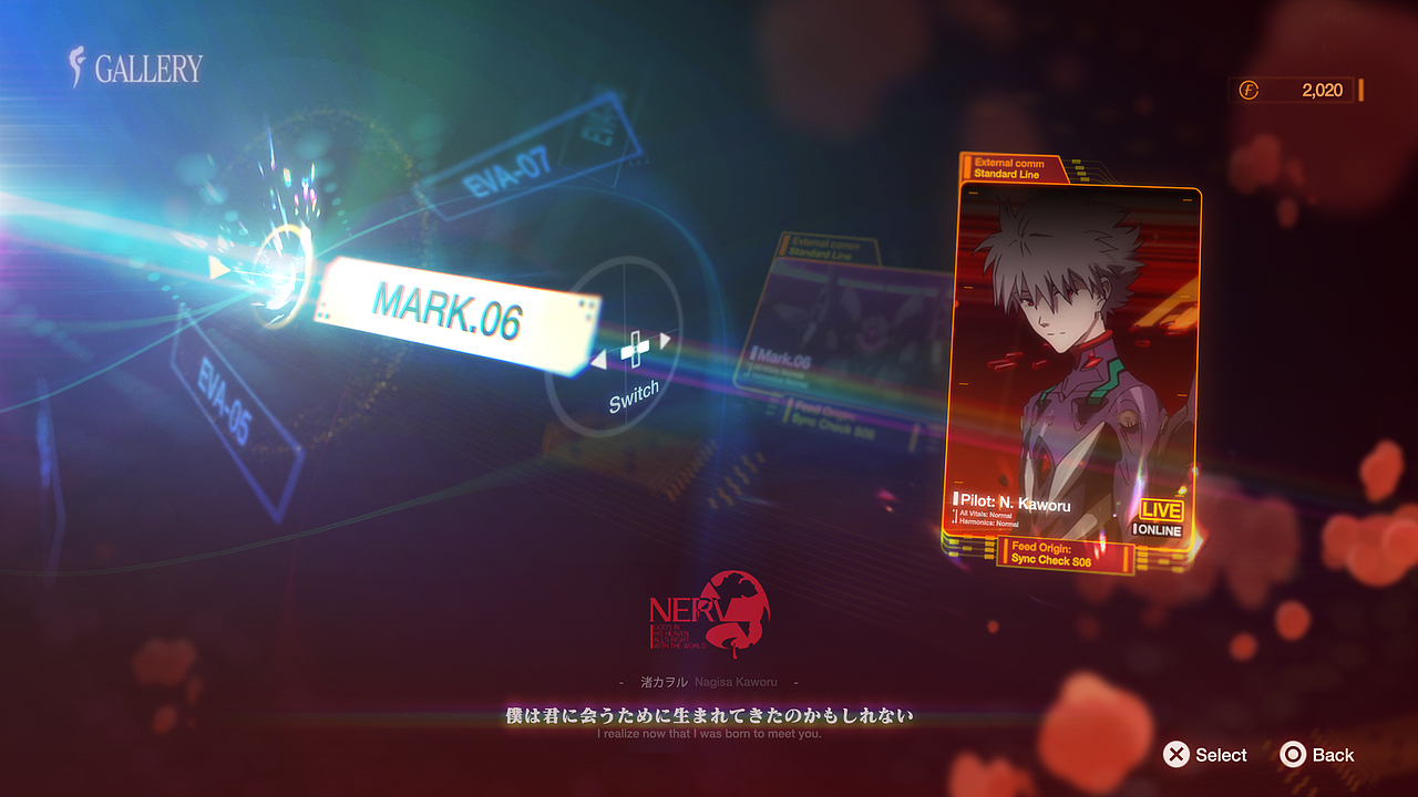 【EVA】-PS5-Game UI-fan art