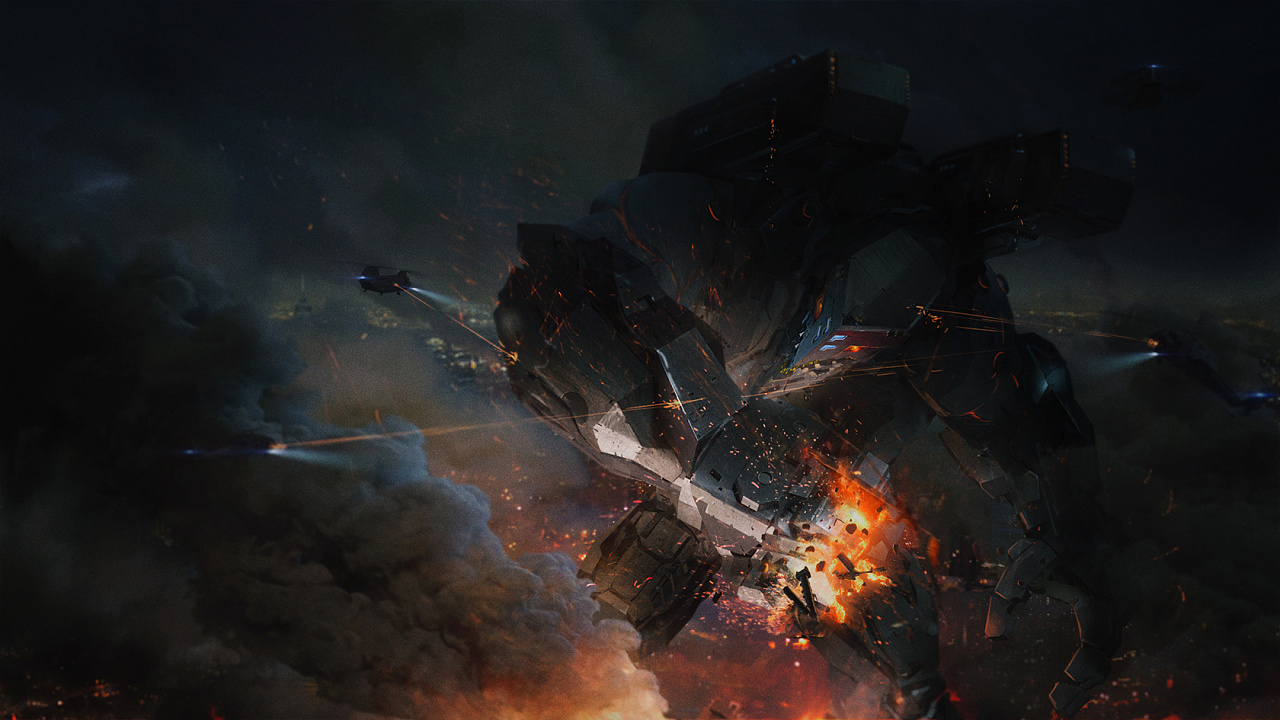 CF手游cg片头气氛图设计